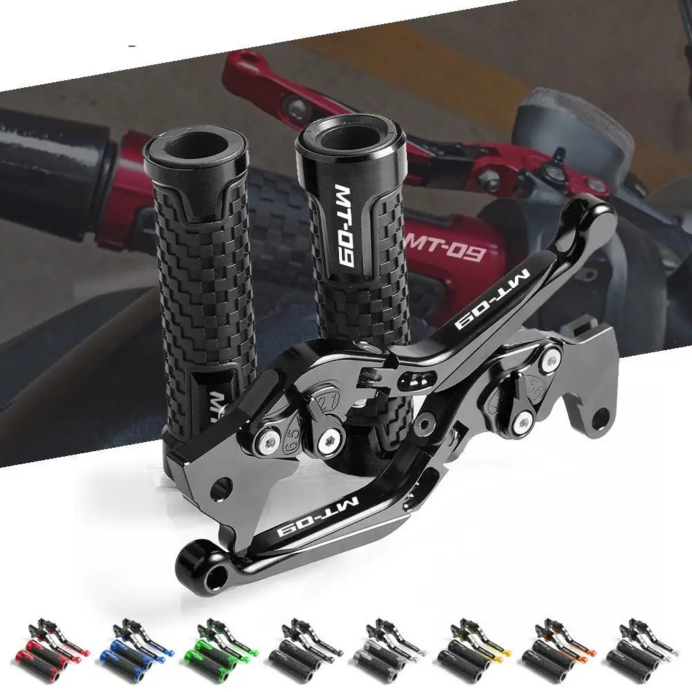 

For Yamaha FZ09 MT09 FJ09 MT-09 MT 09 TRACER 2014 2015 2016 2017 2018 2019 2020 2021 Brake Clutch Levers Handlebar Hand Grips