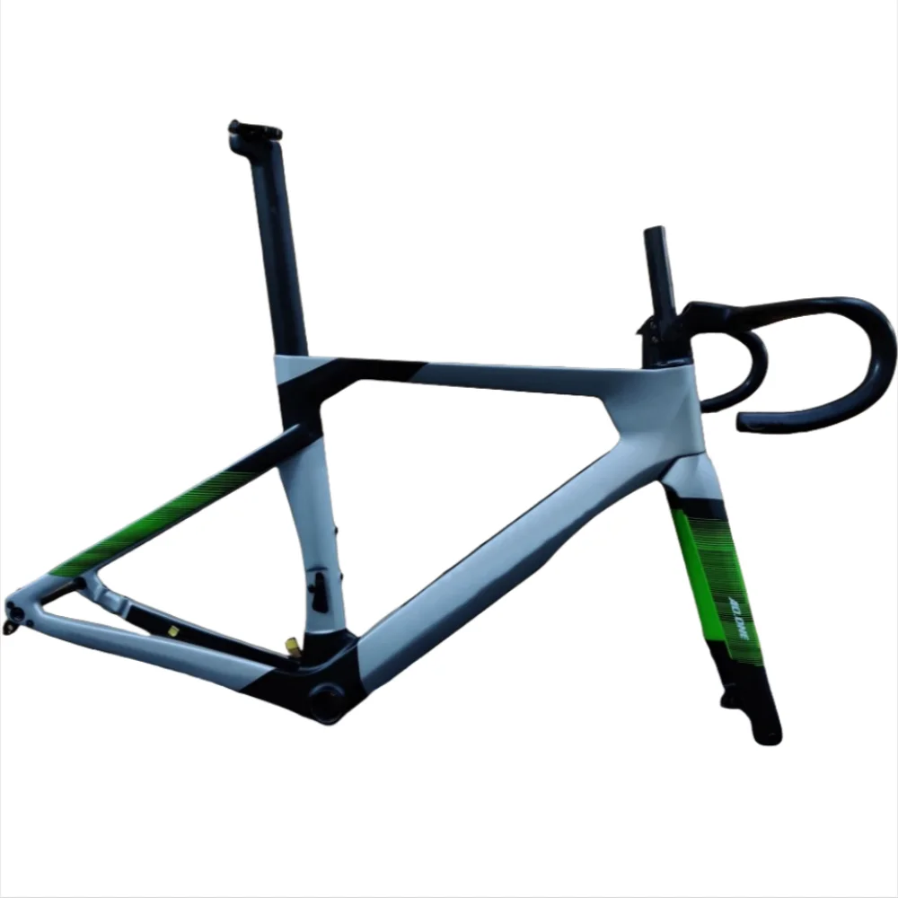 AD.One T1000 Карбоновая дорожная рама Набор рамок для скоростного велосипеда BB86 Рамы