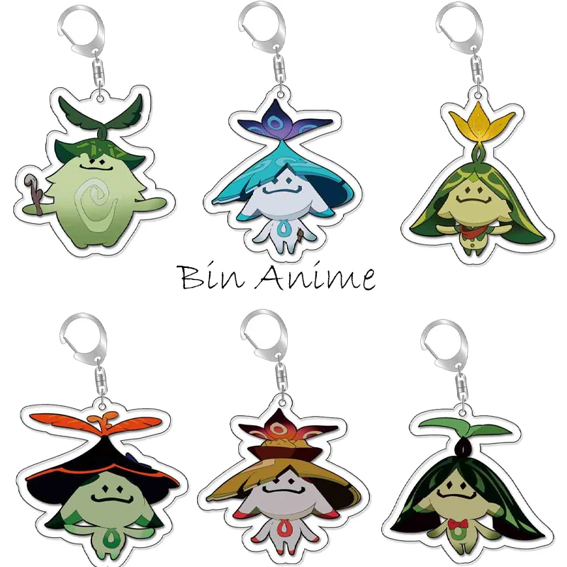 

Hot Genshin Impact Sumeru Vision Keychains Cosplay Tighnari Nahida Doli Alhaitham Teyvat Acrylic Key Chain Pendant Keyring