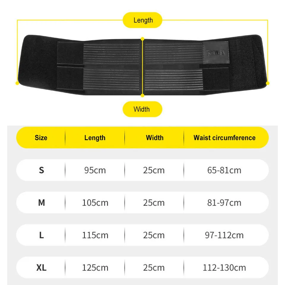Ортопедический Корсет AOLIKES для поддержки спины и талии ортопедический пояс