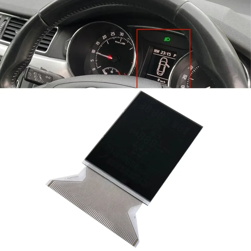 Черный ЖК-дисплей для Skoda Superb 2009-2013 с номером OEM прямая замена автомобильные