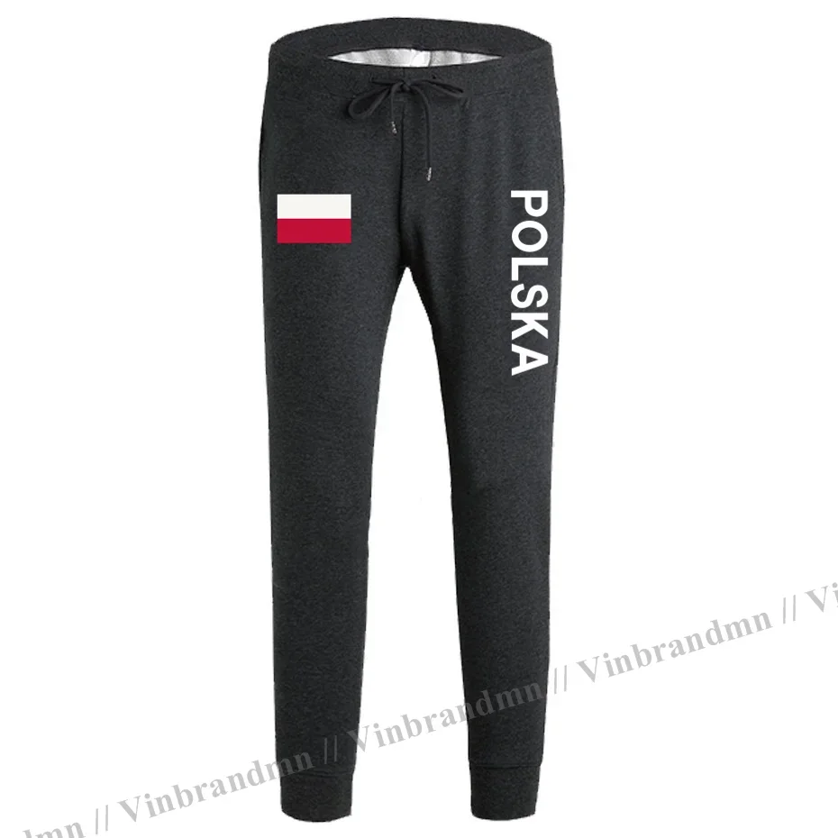 Польша Polish Pole POLSK POL мужские брюки для бега комбинезон спортивные штаны трек пот