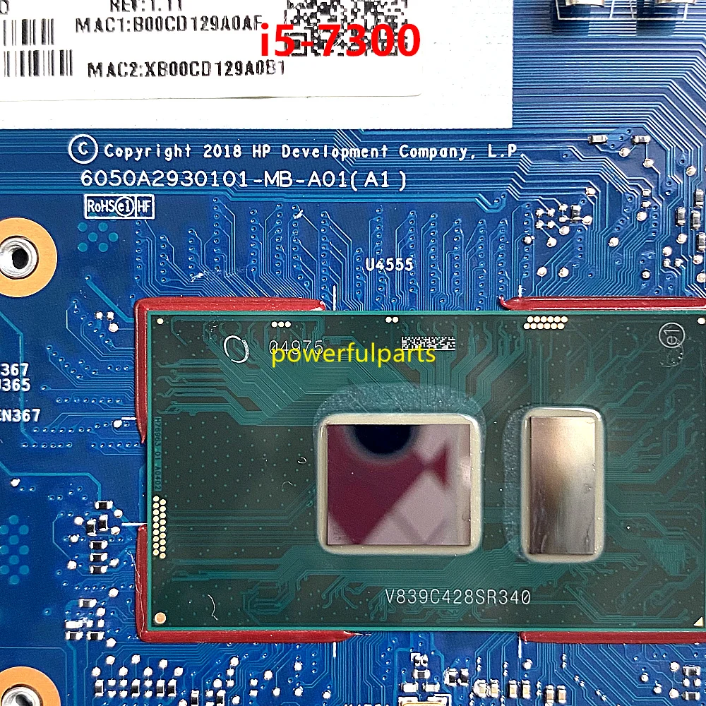 Материнская плата для HP Probook 100% G4 640 рабочий процессор встроенный телефон