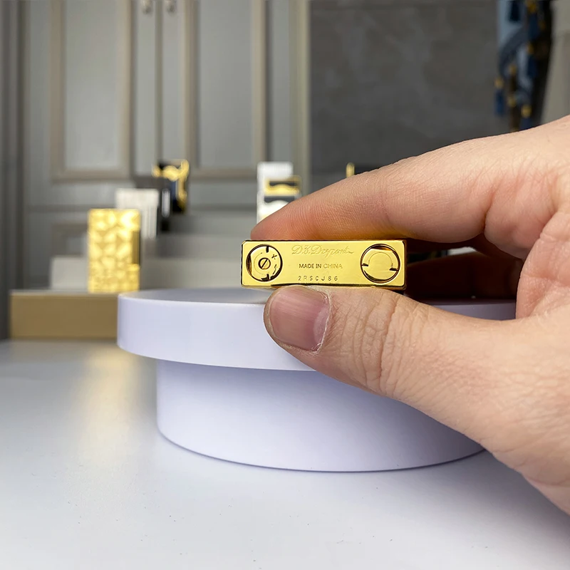 Новая памятная серия роскошная зажигалка с одним и двойным пламенем Ping Sound
