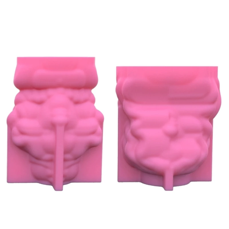 

Beautiful Flower Pots Silicone Mould Reusable Women Pen Holder Resin Mould DIY Cement Table Home Ornament Epoxy Molds 264E
