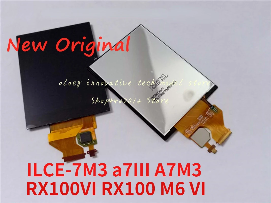 

New Original LCD Display Screen for Sony ILCE-7M3 a7III A7M3 RX100VI RX100 M6 VI digital camera repair part with Touch+backlight