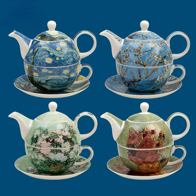 

Один человек Yuexiang чайный набор из трех предметов китайские чайные наборы из костяного фарфора чашка блюдце чайный чайник