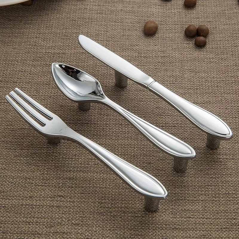 Новинка креативный шкаф для мебели выдвижная ручка посуда нож ложка