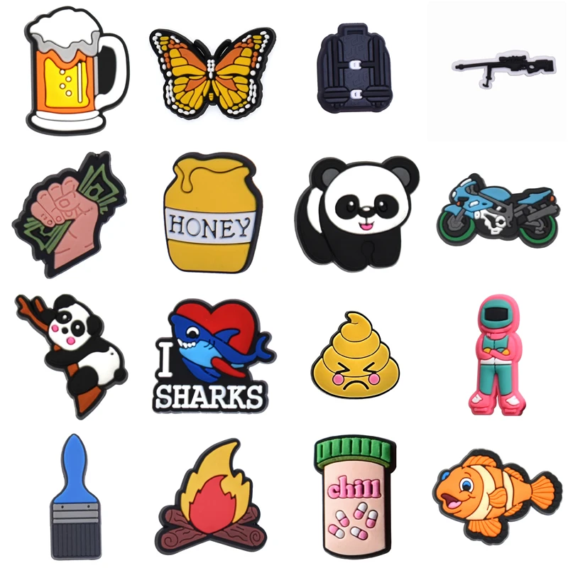 

Wholesale Bulk Set Jeans Packs Women Charm Decorations for Crocs Para Pins Boy Men Kids Shoes Accessories Girl Gifts Shoe Charms