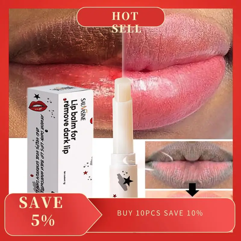 

Black Lip Lightening Lip Balm Remove Dull Black Lip Products Exfoliating Deep Nourish Fade Lips Cream Lip Care Makeup Beauty