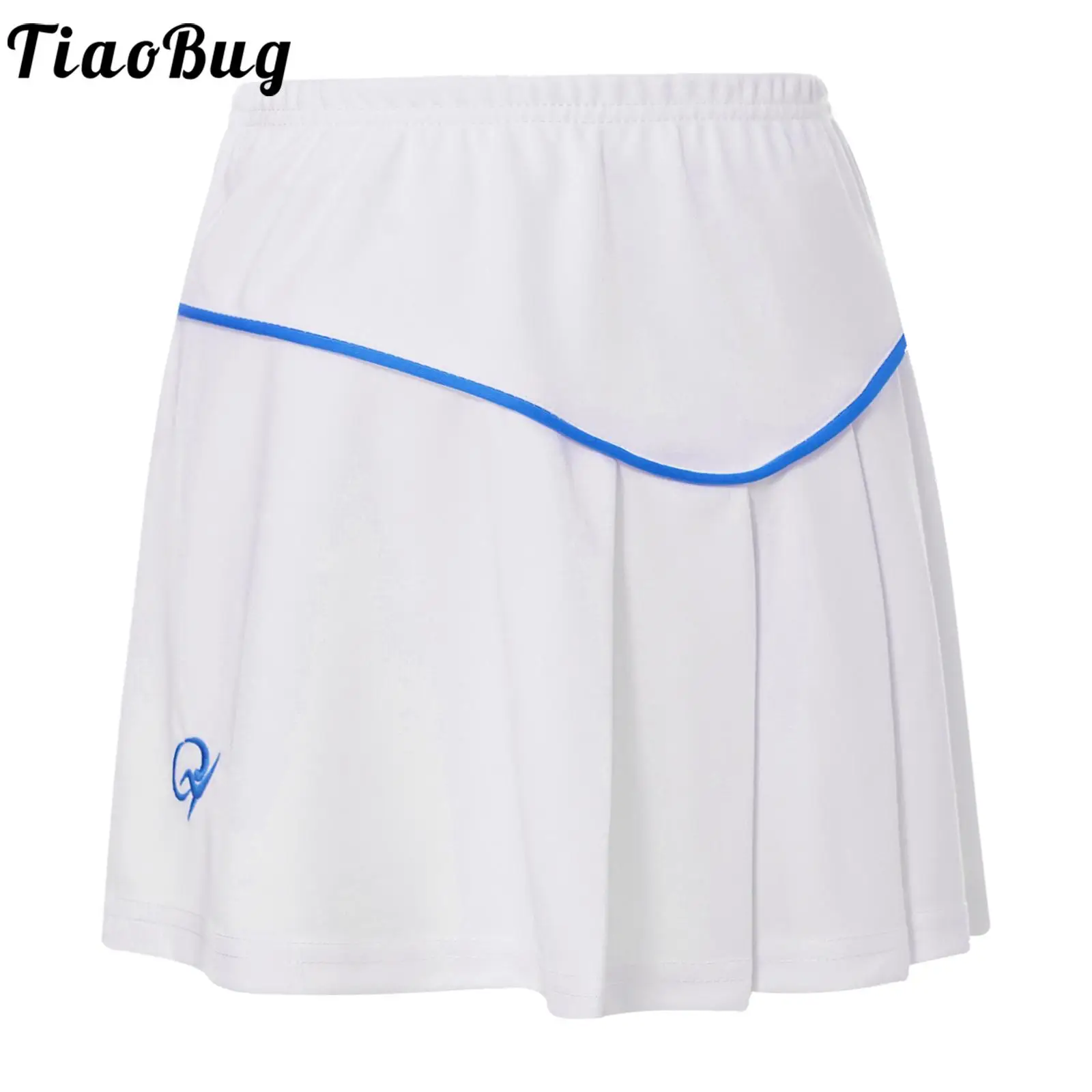 

Fashion Kids Girls Sport Skirt A-line Pleated Active Skirt with Built-in Shorts for Jogging Gymnastic Golf Tennis Badminton