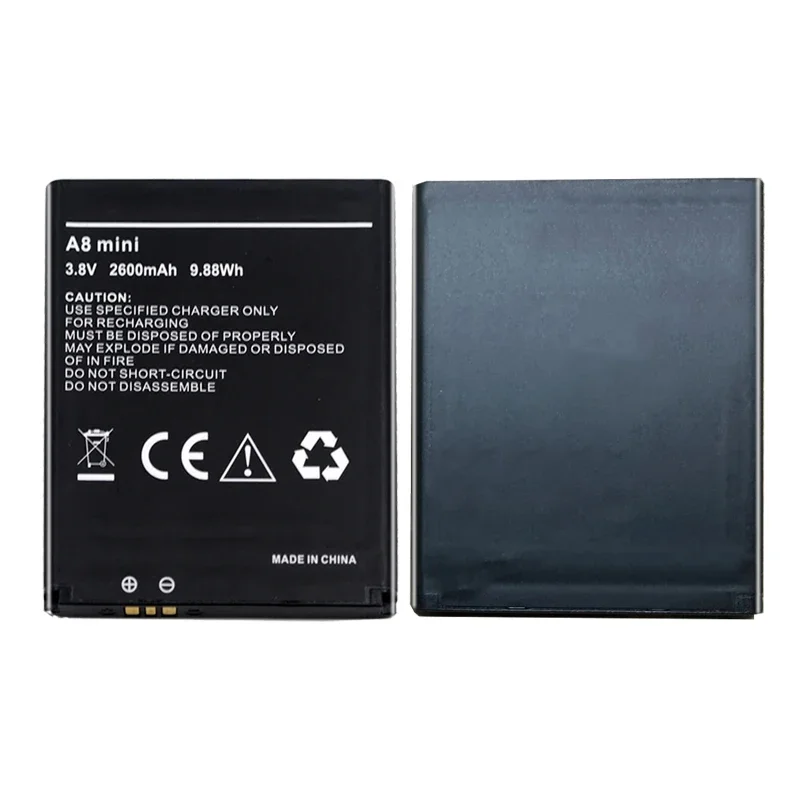 Сменный аккумулятор емкостью 2600 мАч для AGM A8 mini