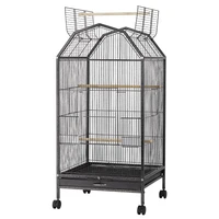 travel parrot bird cage budgies small nest hanging bird carrier portable bird feeder cage metal jaula pajaro house bird supplies
