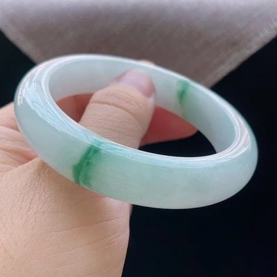 

Zheru Jewelry Natural Myanmar Jade 54mm-62mm bracelet exquisite princess bracelet send girlfriend send mom