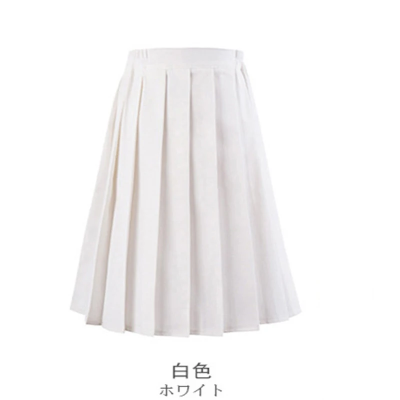 Женская модная летняя плиссированная юбка Harajuku с высокой талией в клетку для