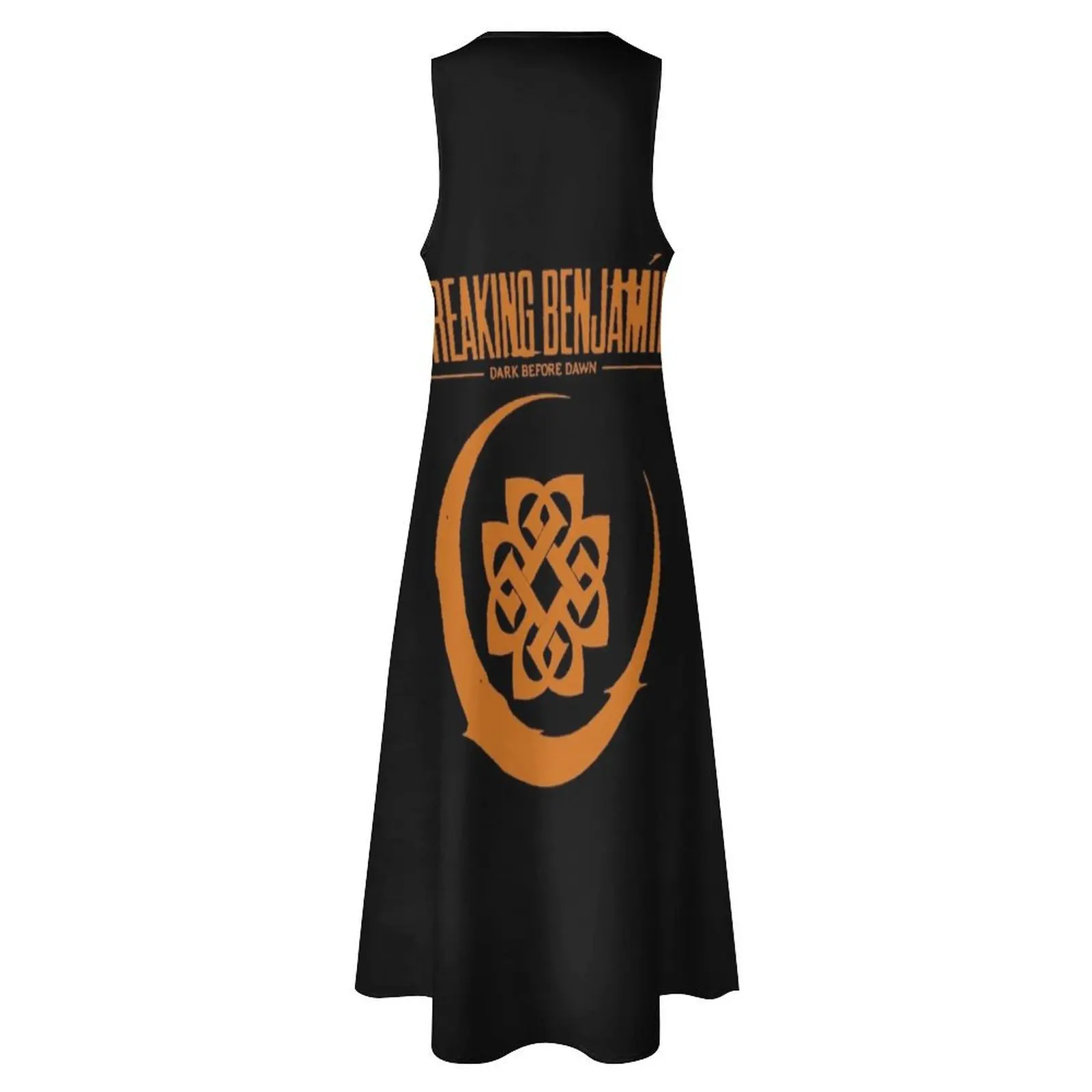 Женское платье Dark Before Dawn Breaking Gift Fan из полиэстера