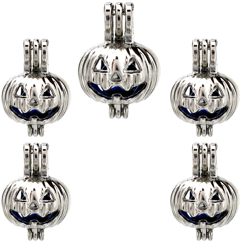 10 шт. медальон с жемчужинами в виде тыквы на Хэллоуин |