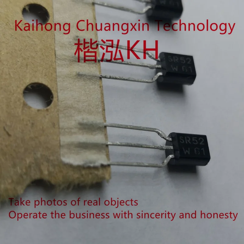 10 шт./партия BSR52 SR52 NPN Darlington транзистор TO-92 10 шт./партия BSR52 SR52 NPN Darlington транзистор TO-92