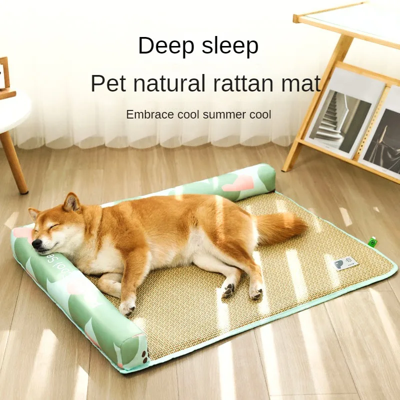 

Summer Pet Breathable Dog Mat Nest Ice Feeling Sleeping Mat Cat Dog Mat Summer Pet Supplies