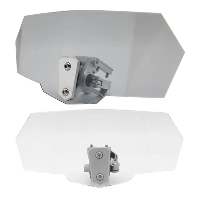 Ветрозащитный экран для мотоцикла регулируемые удлинительные зажимы удлинитель