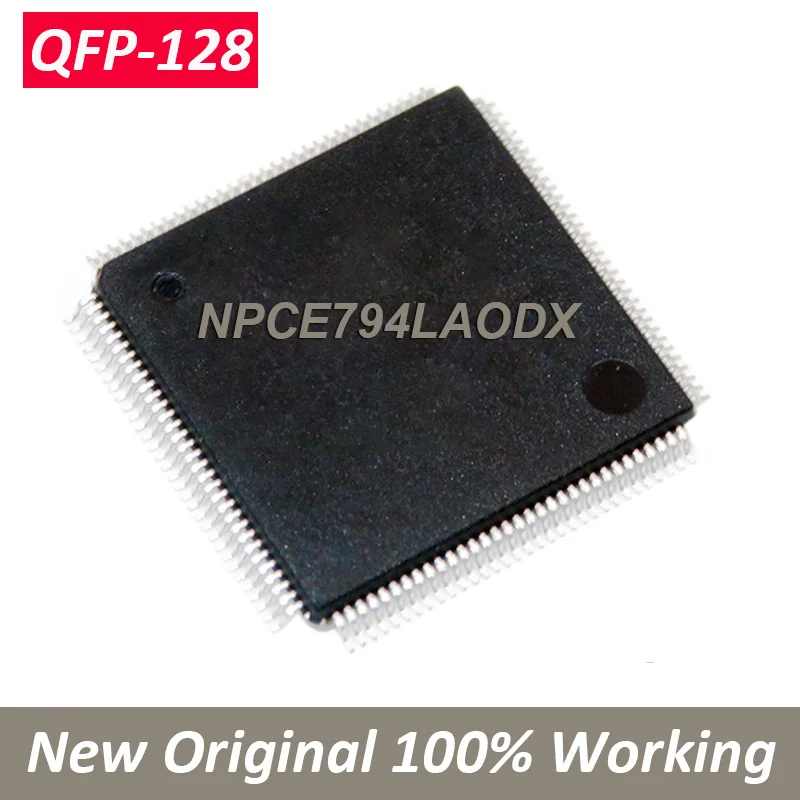 

(2 шт.)/лот 100% новый NPCE794LAODX NPCE794LA0DX QFP-128 чипсет