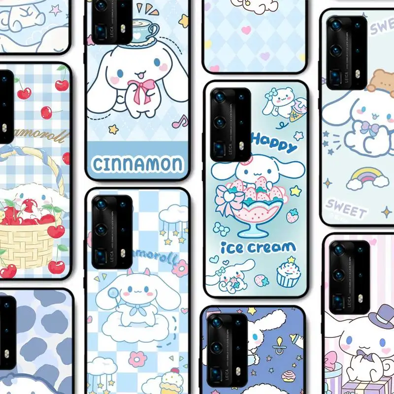 

Cinnamoroll Phone Case for Huawei P30 40 20 10 8 9 lite pro plus Psmart2019