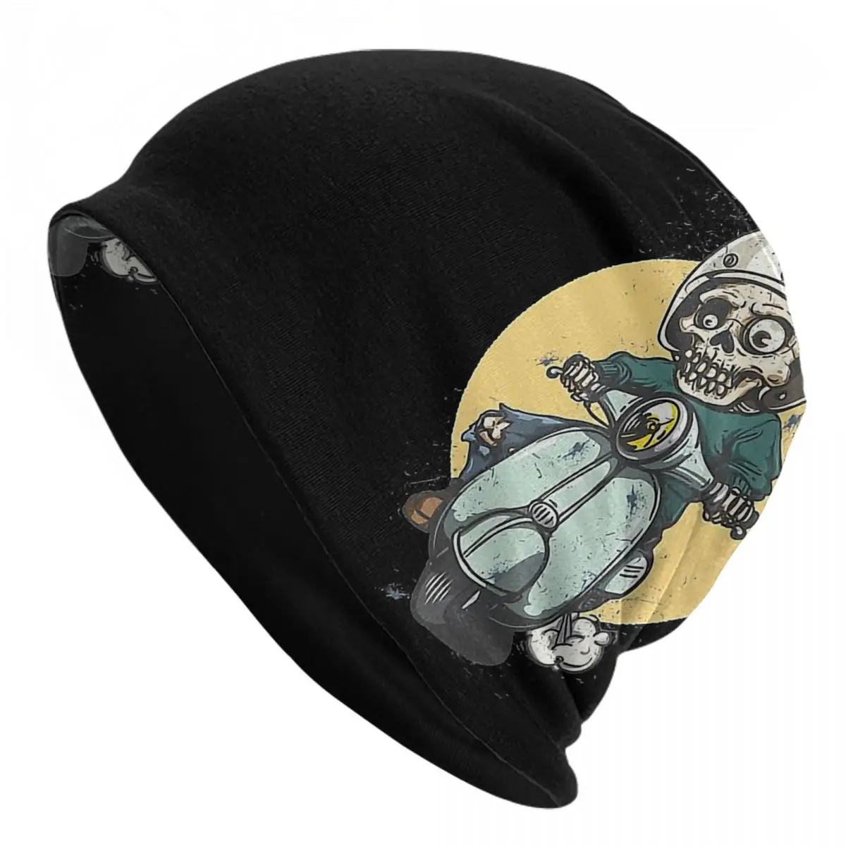 

Rider Moon Bonnet Homme Outdoor Thin Hat Ghost Rider Comic Book Skullies Beanies Caps For Men Women Creative Cotton Hats