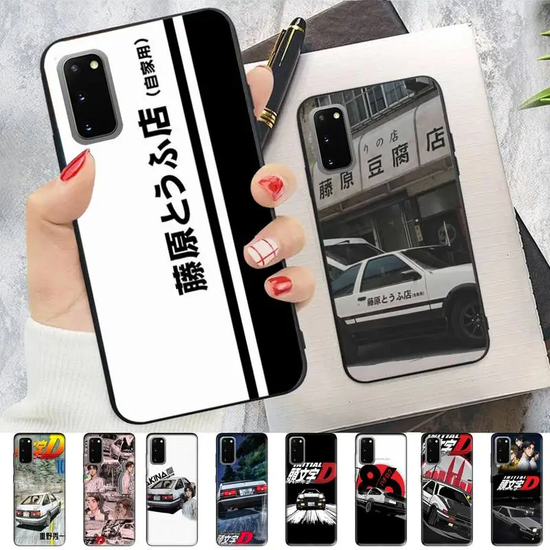 

Anime Initial D AE86 Tail Light Phone Case For Samsung S 9 10 20 21 22 23 30 23plus lite Ultra FE S10lite Fundas