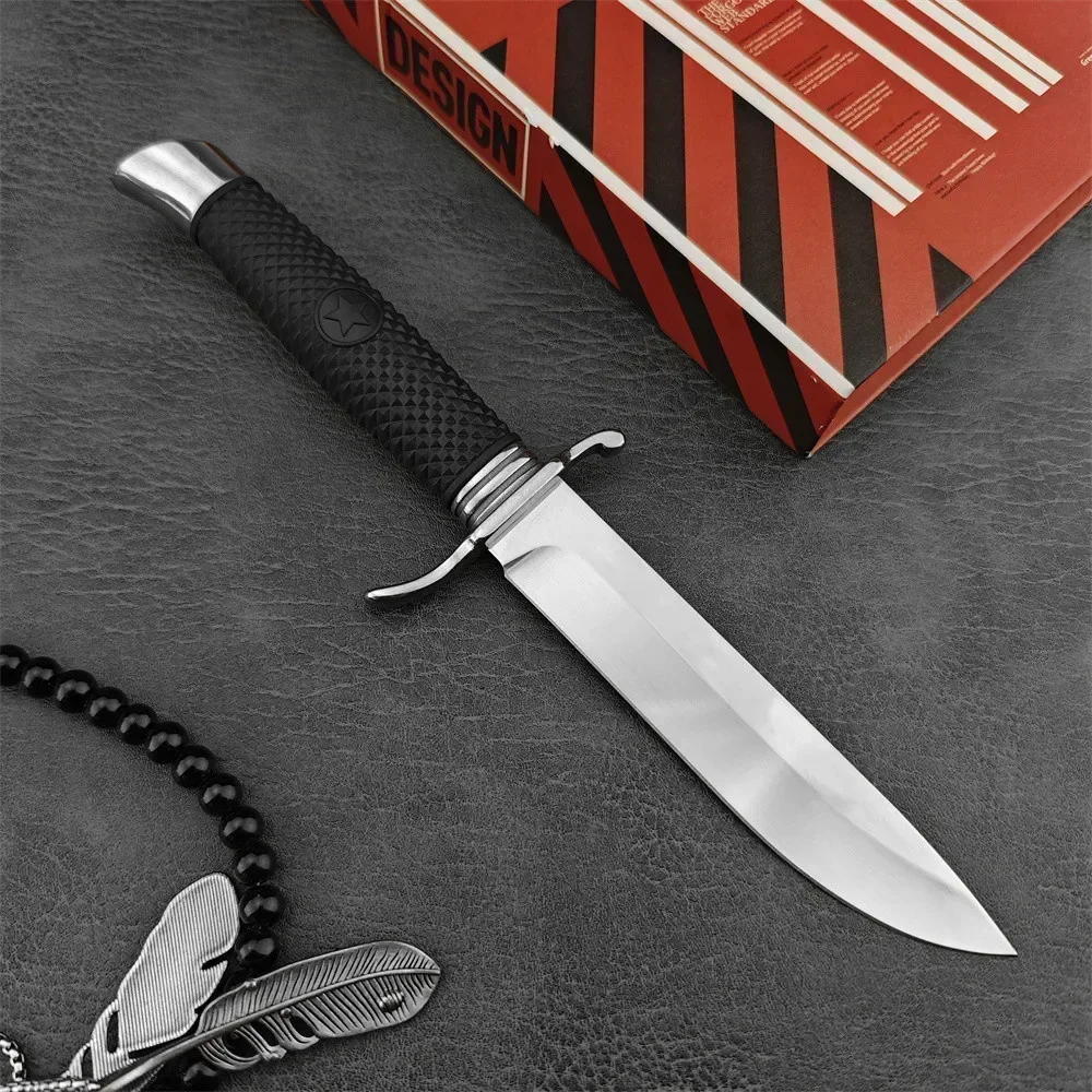 NKVD FINKA Многофункциональный Нож С Фиксированным Лезвием И Чехлом Для Охоты Отдыха