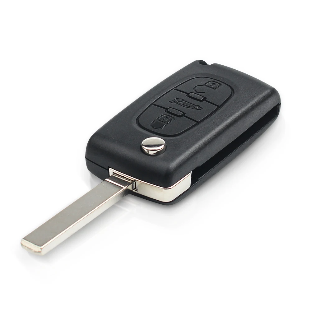 Ключ дистанционного управления KEYYOU CE0523/CE0536 для Peugeot 207 208 307 308 407 408 433 МГц ID46 - PCF7941