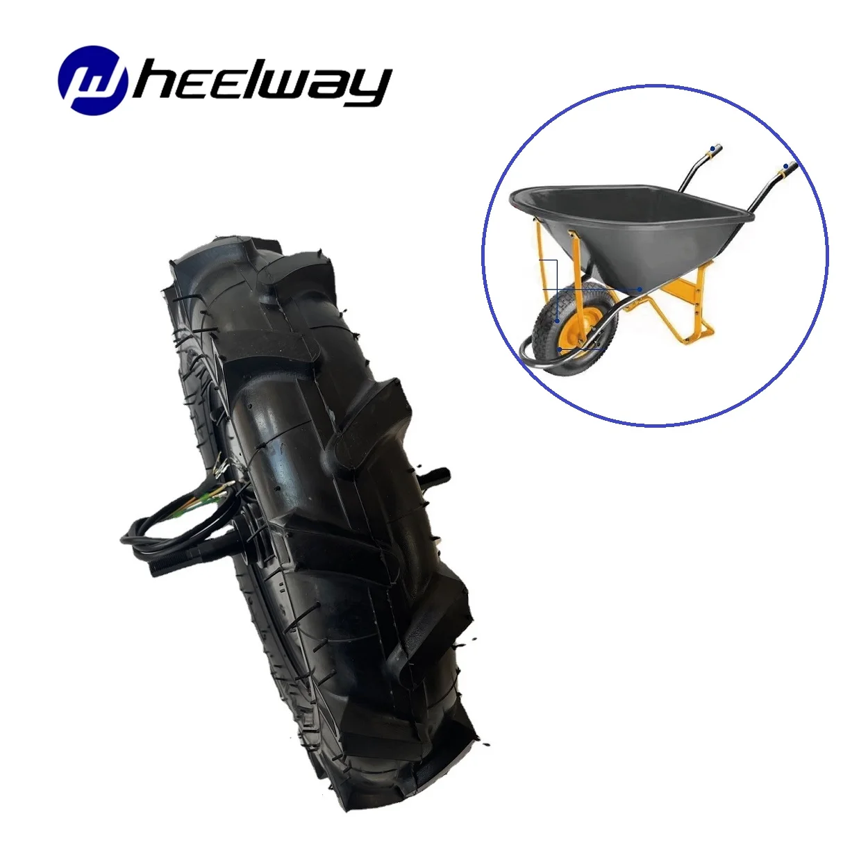 Низкоскоростной мотор с высоким крутящим моментом 17 5 дюйма 36 В-60 в-Вт |