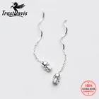 Серьги-гвоздики из серебра 100% пробы с черепом, 4 см