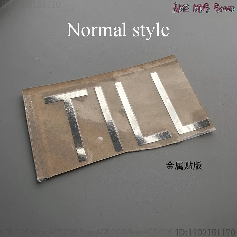 ALIEN STAGE Mizi Sua Luka Till Ivan HYUNA Косплей Серебряное глянцевое колье-колье Имя Наклейки