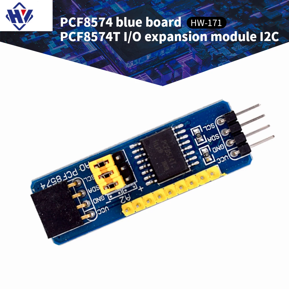 Модуль расширения PCF8574 PCF8574T I/O для порта I2C IIC модуль поддержки каскадного платы