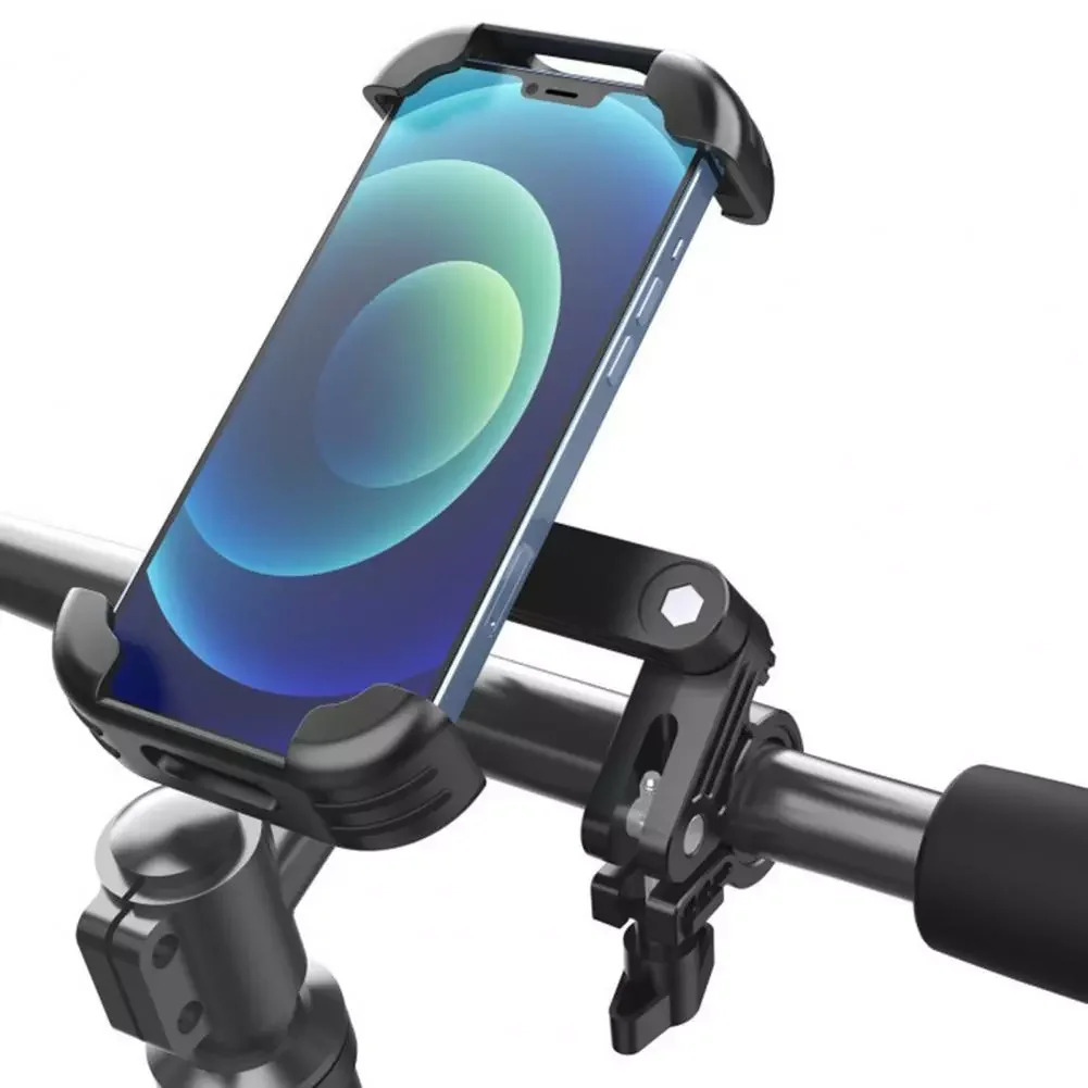 

Phone Stand Convenient Shockproof Easy Installation Motorcycle Handlebar Phone Holder Motor Cycle Accessory