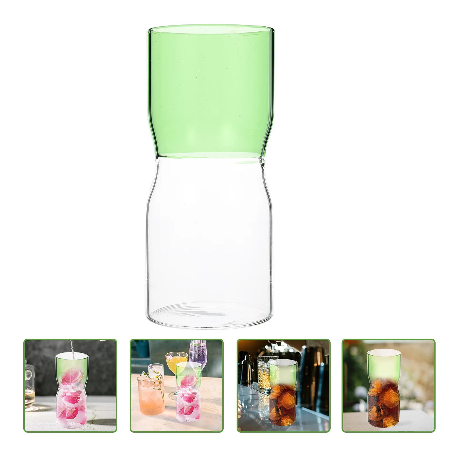 

Delicate Cup Multi-function Glass Cup Convenient Drink Glass Home Supply