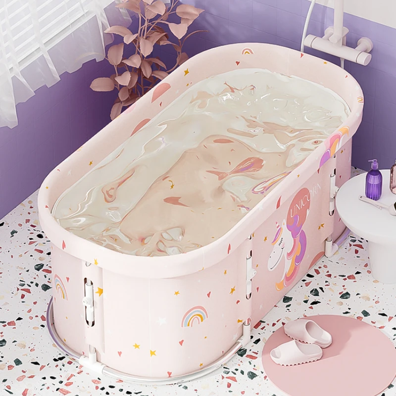 

Portable Foldable Bathtub for Adults Large Bathroom Full Body Tubs Thickened Bath Tub Bucket Spa Hot Tub tina plegable adulto