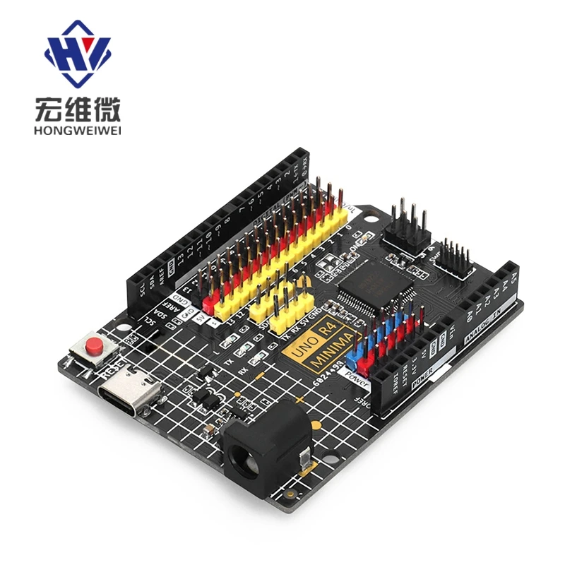 Макетная плата Uno R4 минимум/плата управления Wi-Fi совместимая с Arduino улучшенная