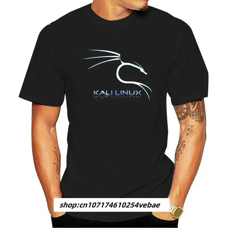 

Kali Linux Dragon T-Shirt men cotton tshirt summer brand teeshirt euro size free shipping
