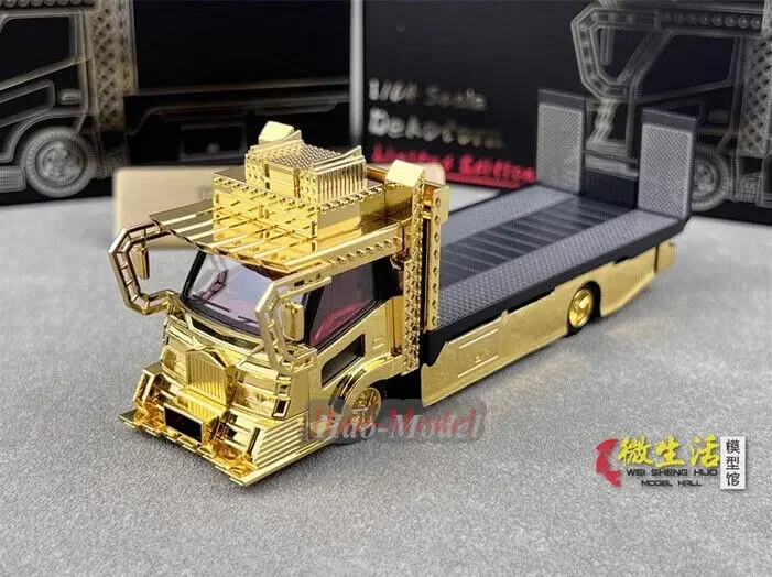 MT 1:64 для транспортировочного прицепа Dekotora сплав металла литая под давлением