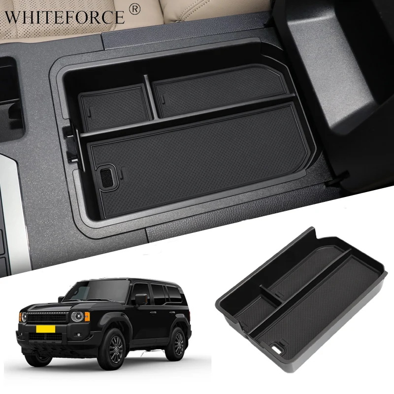 Для Toyota Prado/Land Cruiser LC250 центральный подлокотник консоль ящик для хранения поддон