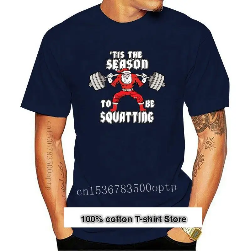 

Camiseta con estampado de Santa Claus para hombre, ropa con estampado, sin elevación, sin regalo, 2