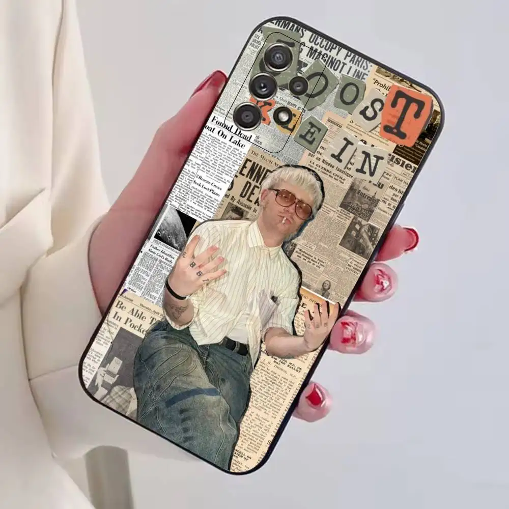 Фото Уникальный чехол для телефона Joost K-Klein Rapper для Samsung S25, S24, S21, S22, S23, S30, Ultra, S20, Plus, FE, мягкий силиконовый черный чехол №2