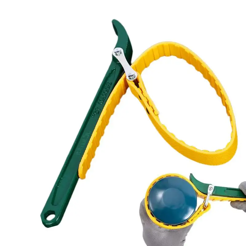 Разводной ключ для ремня Регулируемый ременный Ключ зубчатого масляного фильтра