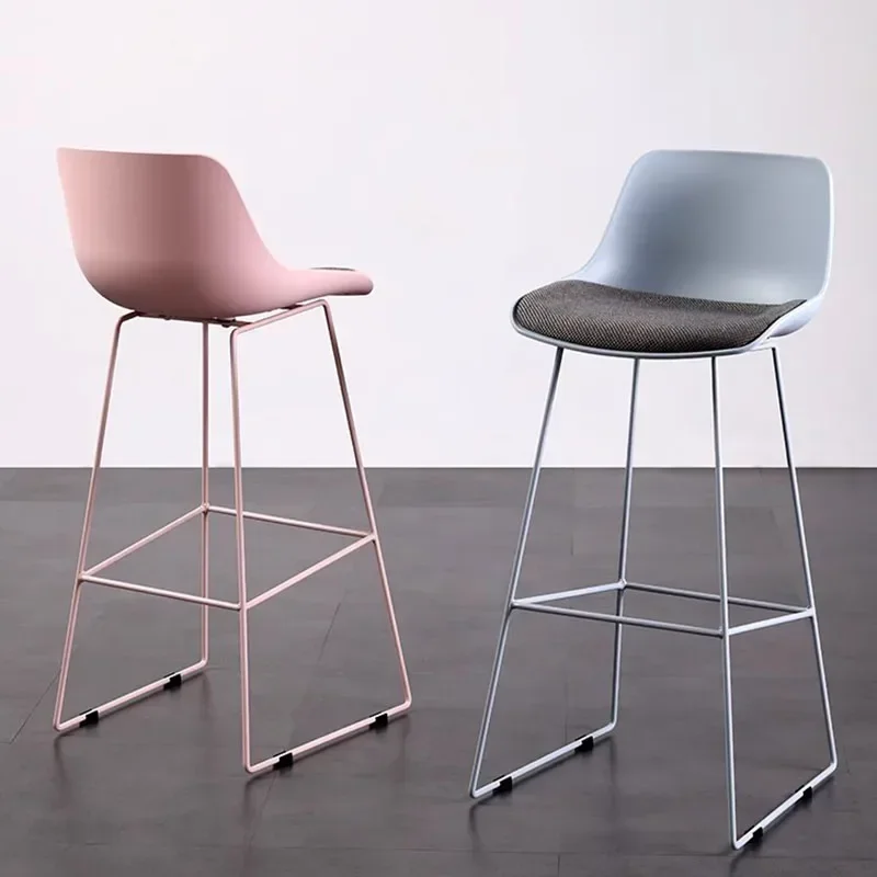 Барные стулья в скандинавском стиле современный роскошный стул дизайнерская