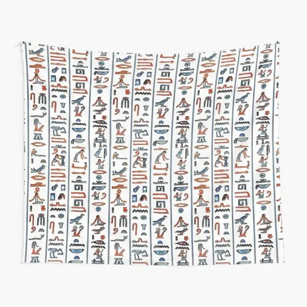

Ancient Egyptian Hieroglyphs Original C Tapestry Bedspread Yoga Printed Hanging Mat Wall Decoration Blanket Beautiful Home