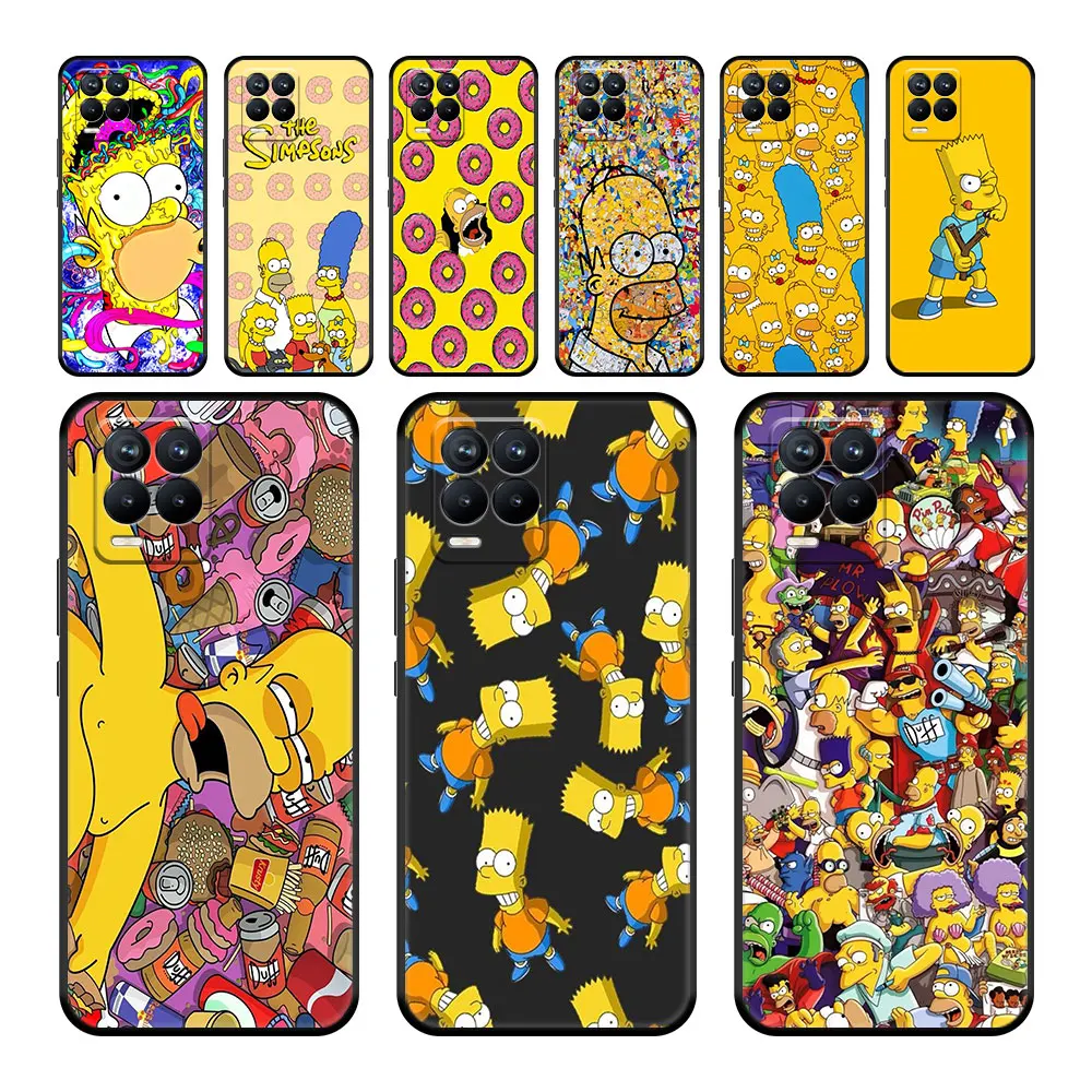 

Celulares Fundas Casing Funda Simp Son Anime For Realme 8i 9 5G C21 GT Master GT Neo 2 7 Pro C21y X50 Pro 8 C15 C11 C12 V13
