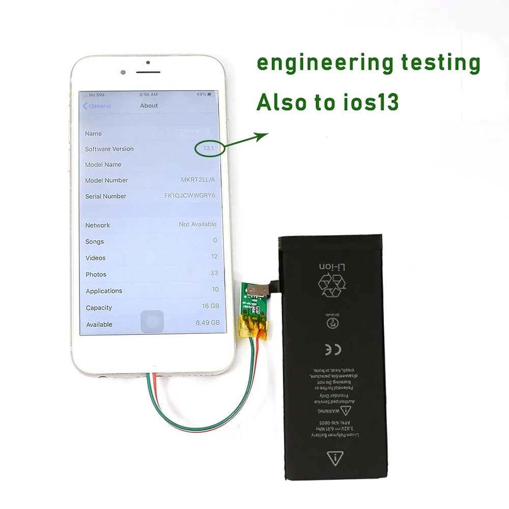 high capacity battery for iphone 4 4s 5 5s 5c se 2020 6 6s 7 8 se2 plus x xr xs 11 pro max mobile phone pack new 0 cycle seal free global shipping