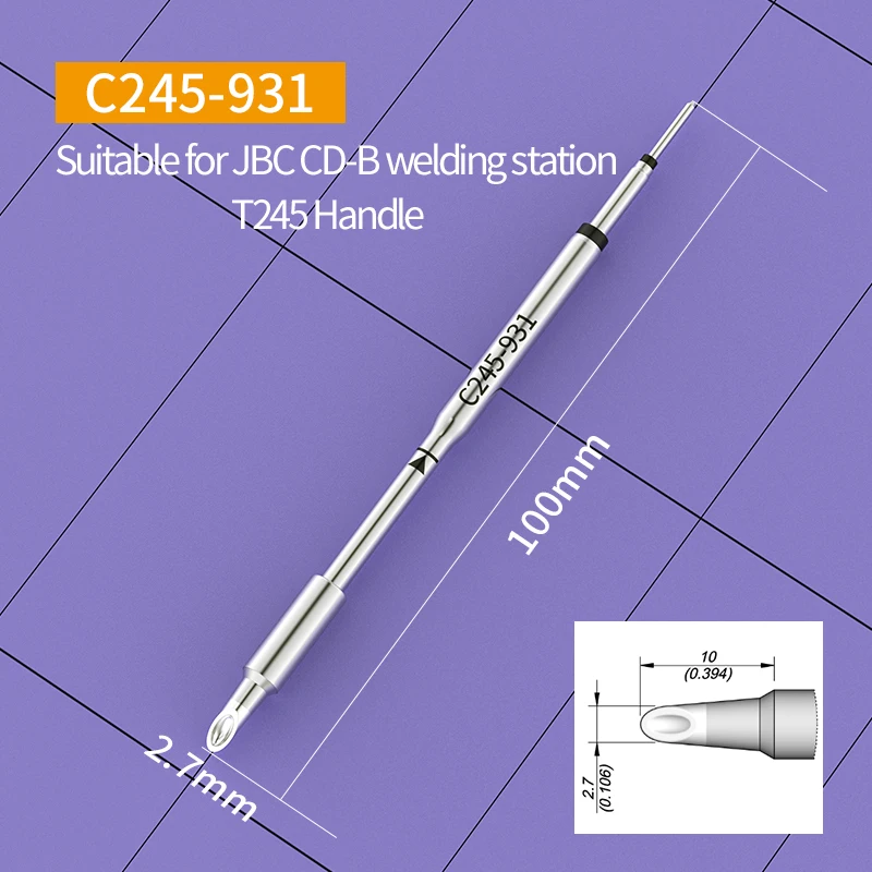

Наконечник паяльника C245 для паяльной станции JBC