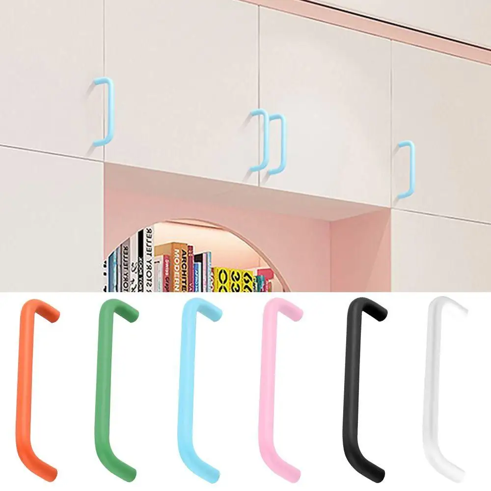 Ручка для детской комнаты цветная ручка кухонного шкафа U-образный выдвижной